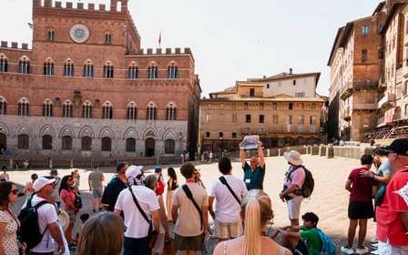 Da Firenze: Tour di un giorno con i punti salienti della Toscana