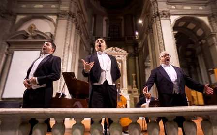 Cuore di Firenze: Cena e biglietto del concerto dei Tre Tenori