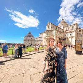 Da Firenze: Tour di un giorno a Pisa e Lucca con degustazione di Buccellato