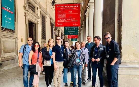 Firenze: Tour guidato per piccoli gruppi della Galleria degli Uffizi con biglietto