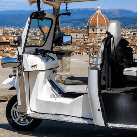 Tour privato in golf cart sulle colline di Firenze