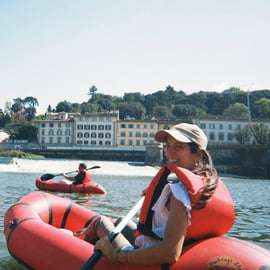 Firenze: Crociera guidata in kayak con Ponte Vecchio e luoghi di interesse della città