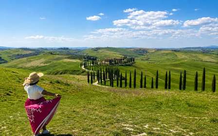 Da Firenze: Siena, Cortona, Montepulciano e Val D'Orcia