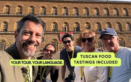 Firenze: Tour guidato a piedi con audioguida e tour leader