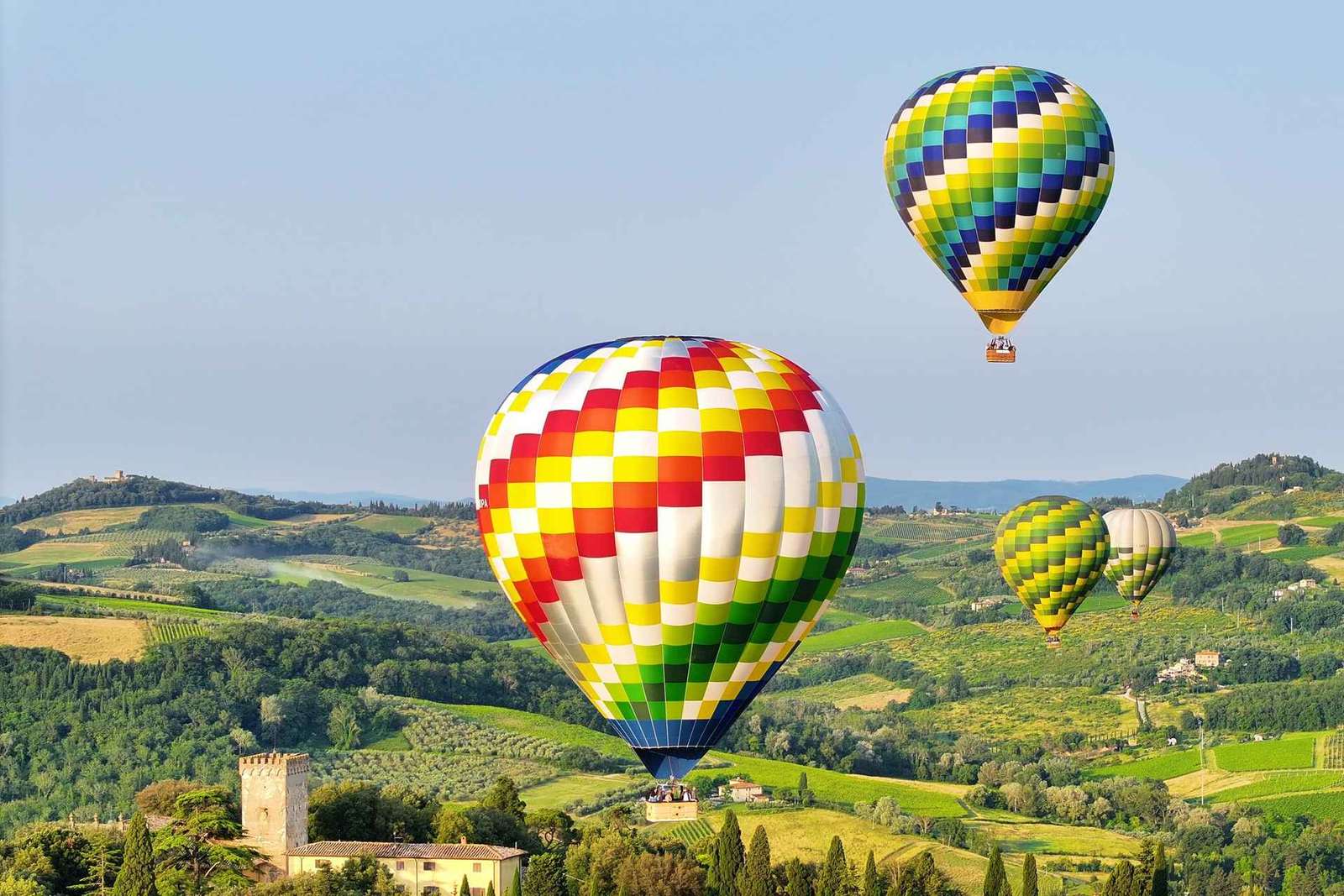 Firenze: Volo in mongolfiera sulla Toscana