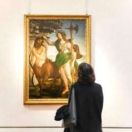 Visita guidata agli Uffizi con accesso rapido, max 9 persone