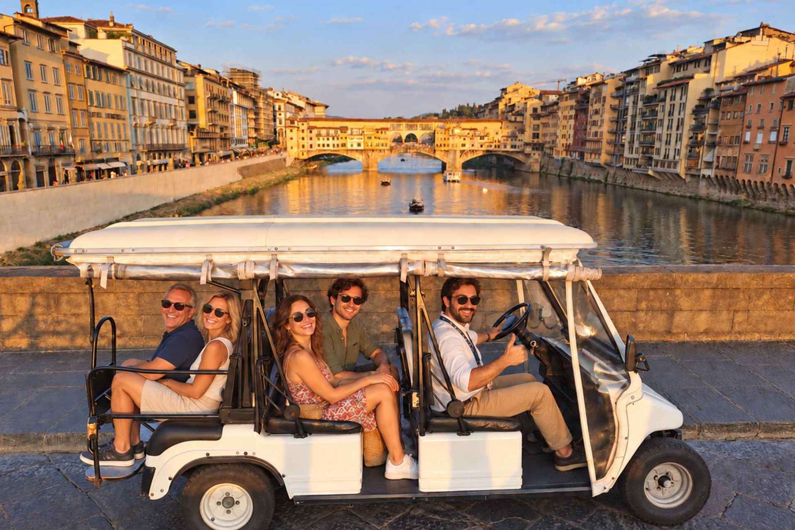 Firenze: Tour guidato della città con il risciò