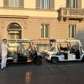 Tour privato di Firenze in golf cart con Piazzale Michelangelo