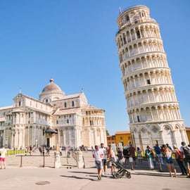 Da Firenze: Tour di un giorno a Pisa con Torre Pendente