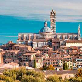 Firenze: Escursione di un giorno a Siena e San Gimignano con pranzo e vino