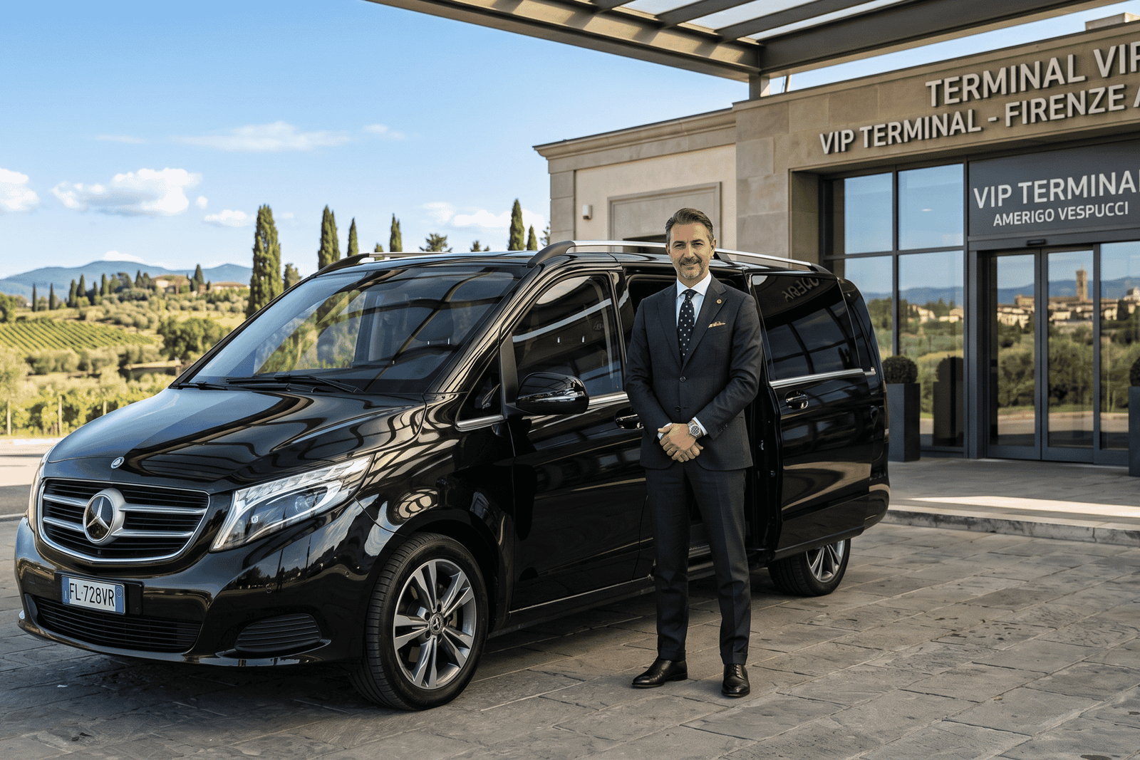 Transfer privato dall'aeroporto di Firenze al centro città