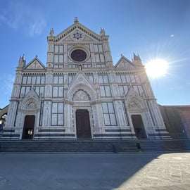 Firenze: Esperienza guidata di 1,5 ore a Santa Croce