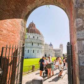 Da Firenze: Tour di un giorno a Pisa con Torre Pendente