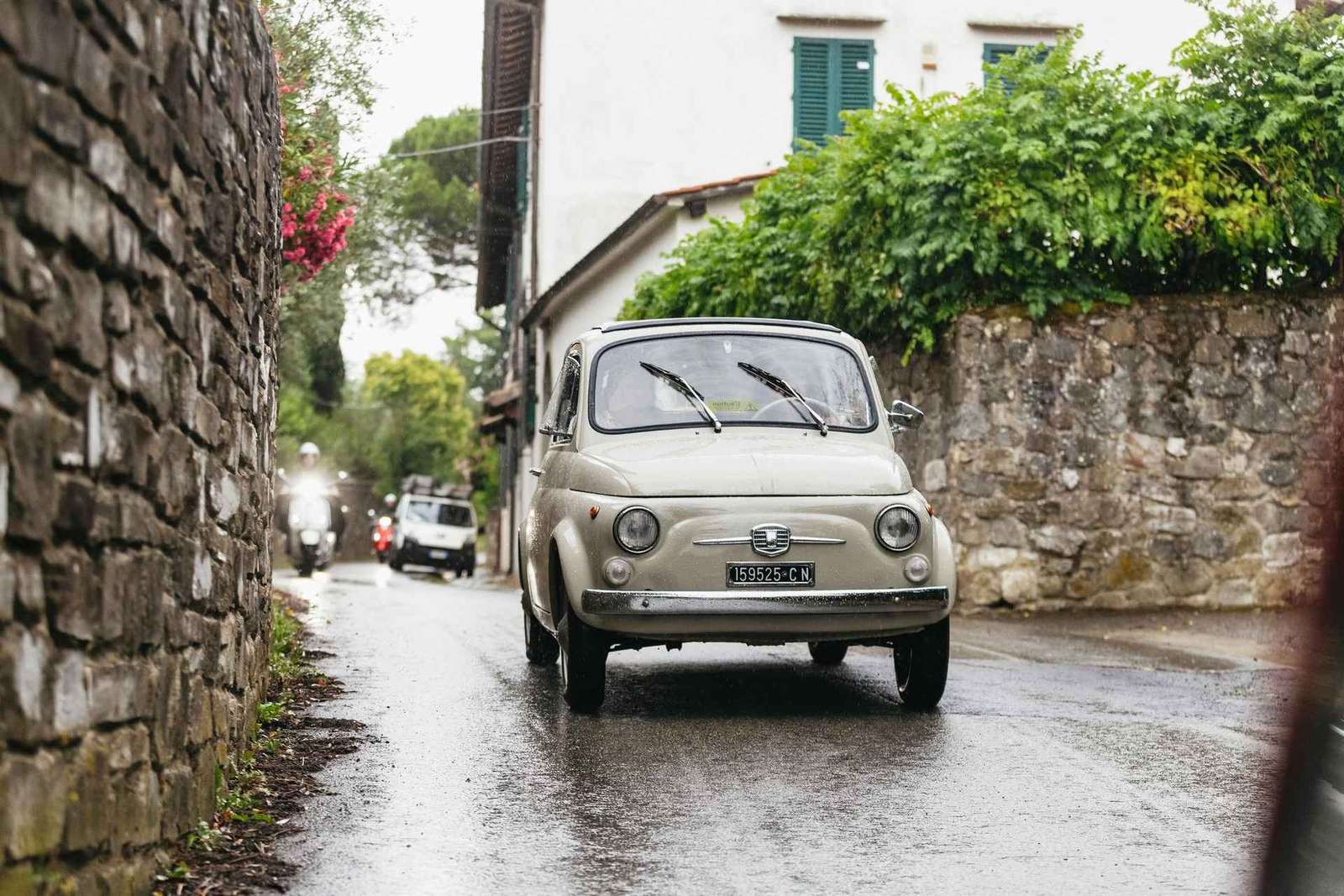 Firenze: tour di campagna in Fiat 500 d'epoca