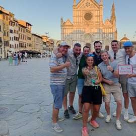 Firenze: Tour gastronomico a piedi al tramonto con degustazioni