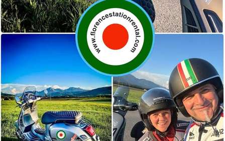 Firenze: Giornata intera Noleggio Vespa, Scooter e Ciclomotore