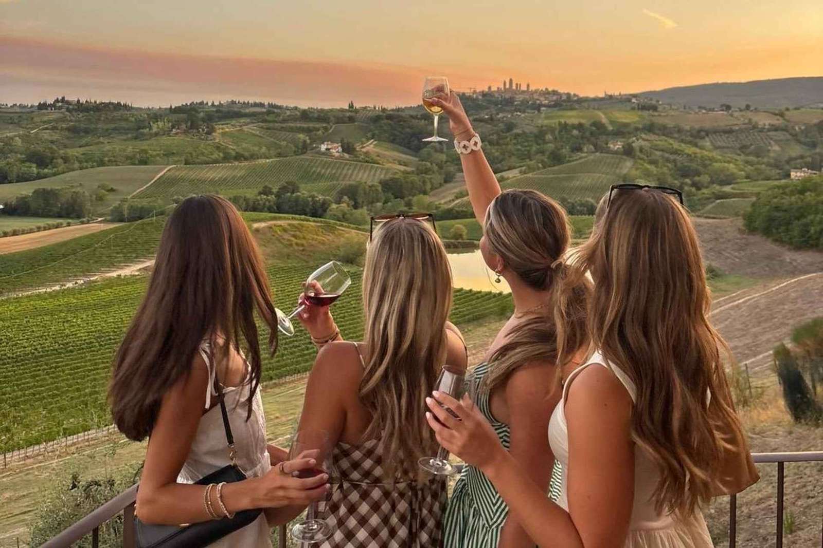 Firenze: cantine, degustazioni, pranzo e gita di un giorno a San Gimignano
