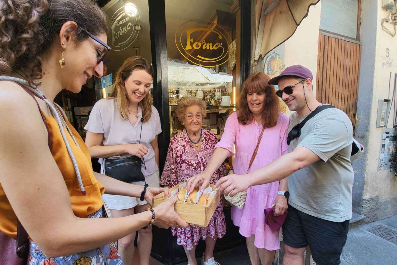 Firenze: Tour della città e tour gastronomico a piedi