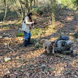 Caccia al tartufo nel Chianti con corso di pasta e pranzo