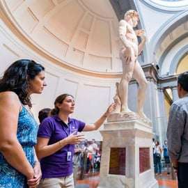 Tour Uffizi e Accademia con storico dell'arte e gelato