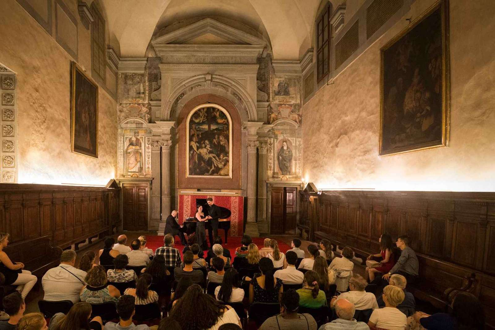 Cena e concerto d'opera a Firenze, arie a Santa Monaca