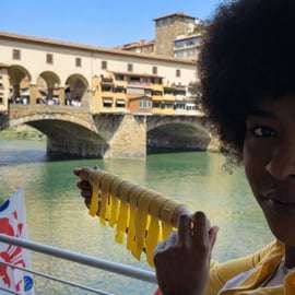 Florence: Pasta Class with Food, Unlimited Wine & Ponte Vecchio View