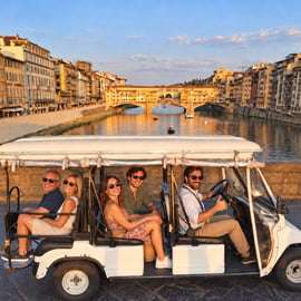 Firenze: Tour guidato della città con il risciò