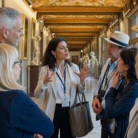 Tour degli Uffizi in piccoli gruppi: simboli e filosofia