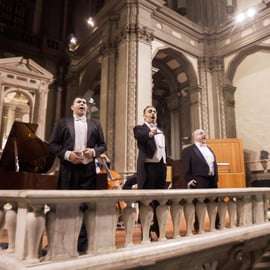 Cuore di Firenze: Cena e biglietto del concerto dei Tre Tenori