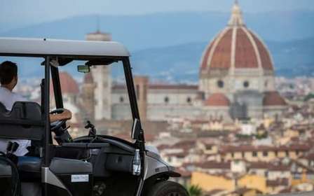 Tour privato di Firenze in golf cart con Piazzale Michelangelo