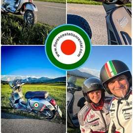 Firenze: Giornata intera Noleggio Vespa, Scooter e Ciclomotore