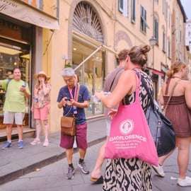 Da Firenze: Tour di un giorno a Pisa e Lucca con degustazione di Buccellato