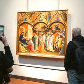 Visita guidata agli Uffizi con accesso rapido, max 9 persone