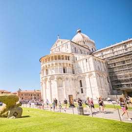 Da Firenze: Tour di un giorno a Pisa con Torre Pendente