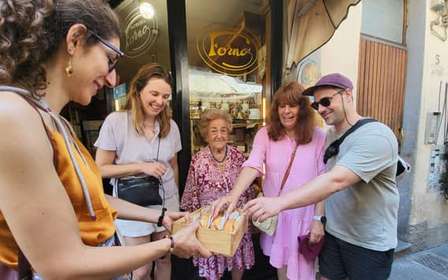 Firenze: Tour della città e tour gastronomico a piedi