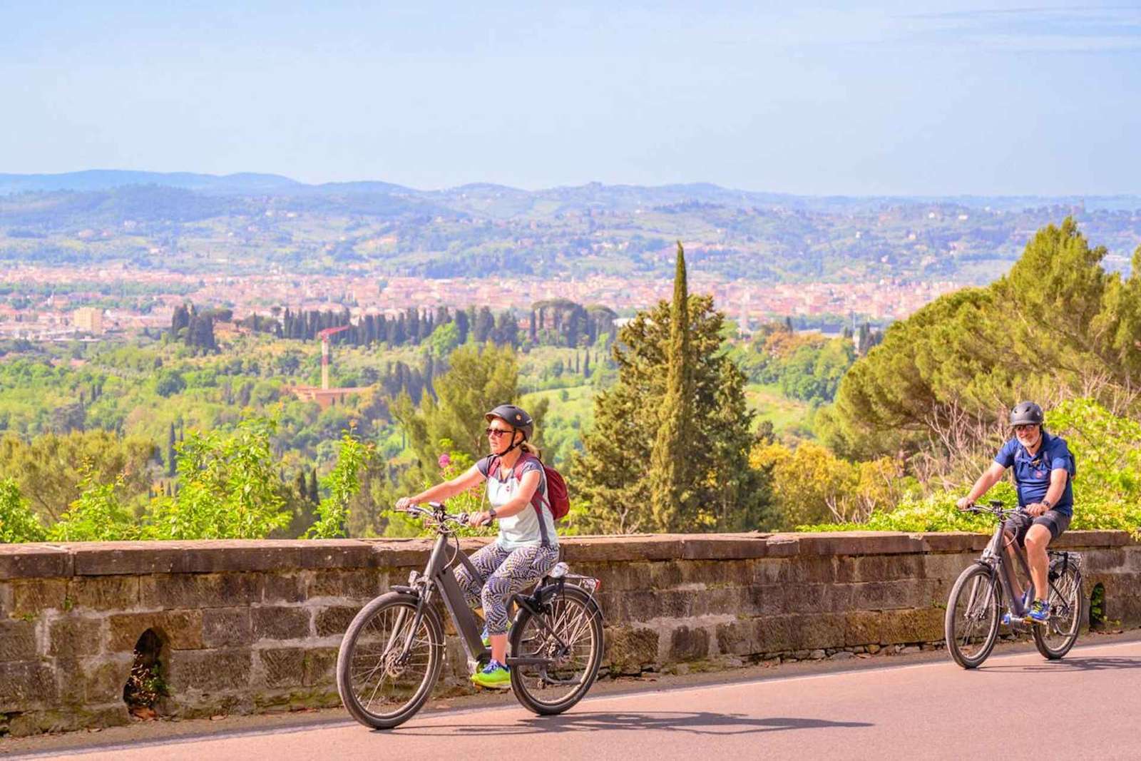 Firenze: Tour in E-Bike di Fiesole con degustazione di olio d'oliva
