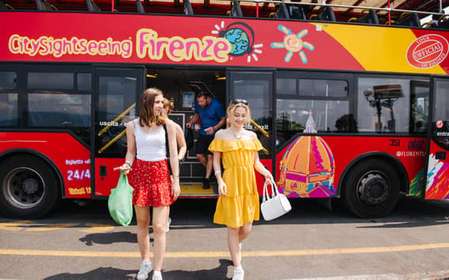Firenze: Tour in autobus Hop-on Hop-off: biglietto da 24, 48 o 72 ore
