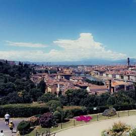 Tour privato in golf cart sulle colline di Firenze con autista