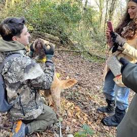Caccia al tartufo nel Chianti con corso di pasta e pranzo