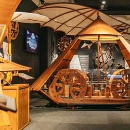 Museo Interattivo Leonardo a Firenze: macchine da provare