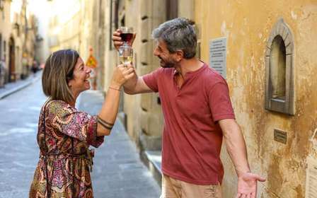 Firenze: Tour enogastronomico al tramonto