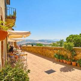 Firenze: Valle dell'Orcia, Montalcino, Pienza con pranzo e vino