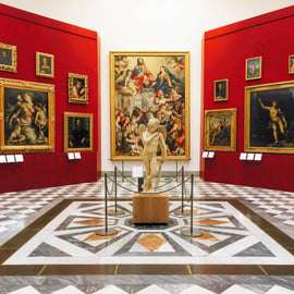 Firenze: Tour guidato degli Uffizi con biglietto d'ingresso prioritario