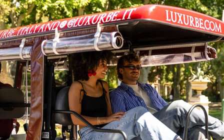 Tour in golf cart sulle colline di Firenze, fino a Fiesole