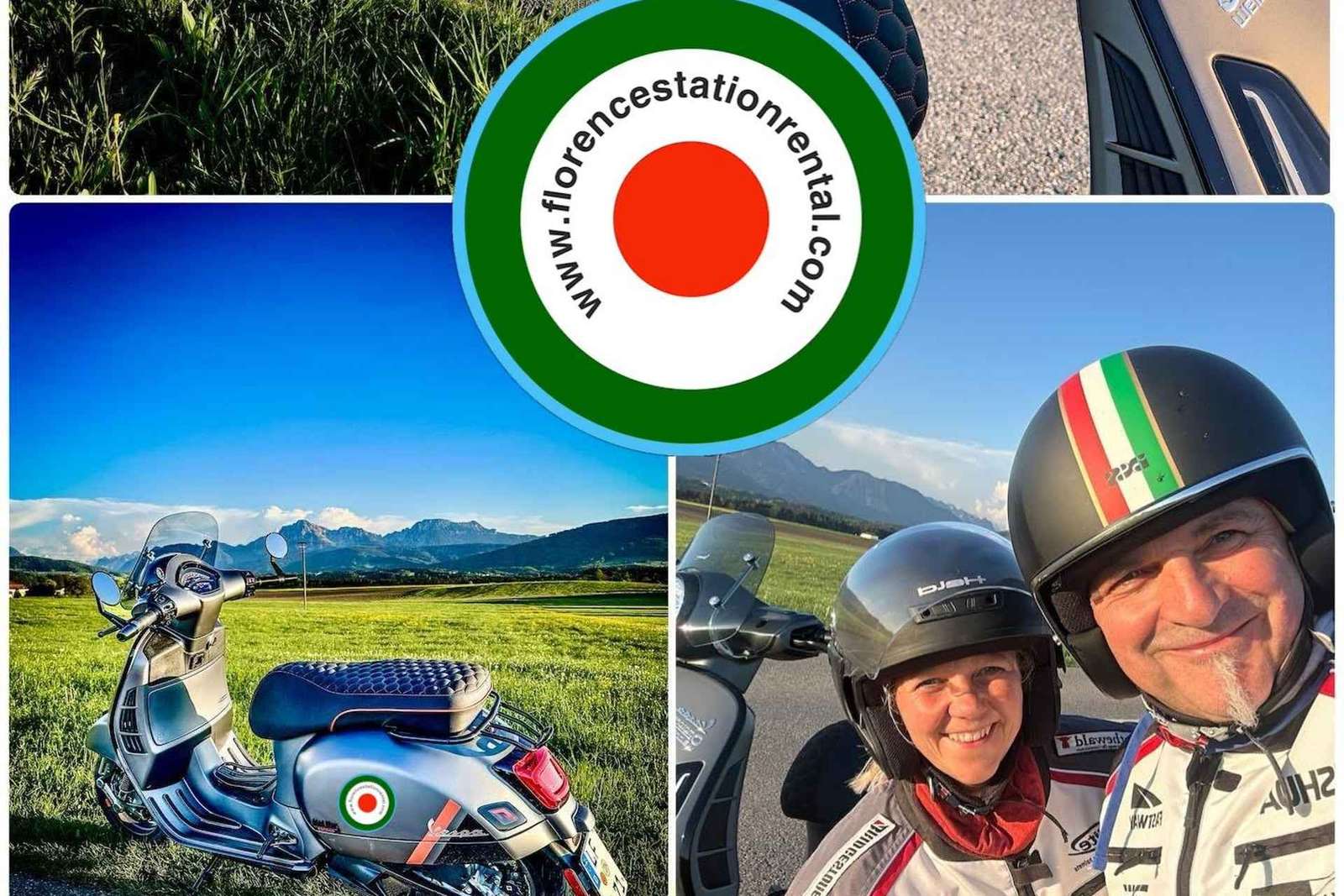 Firenze: Giornata intera Noleggio Vespa, Scooter e Ciclomotore