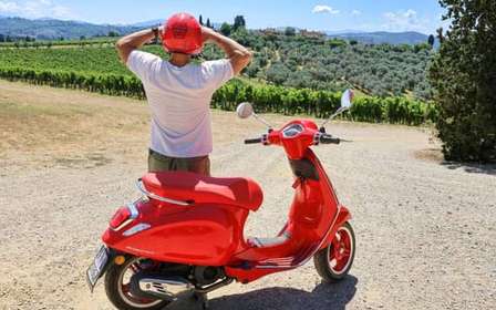 Tour in Vespa da Firenze nel Chianti con cantina e pranzo