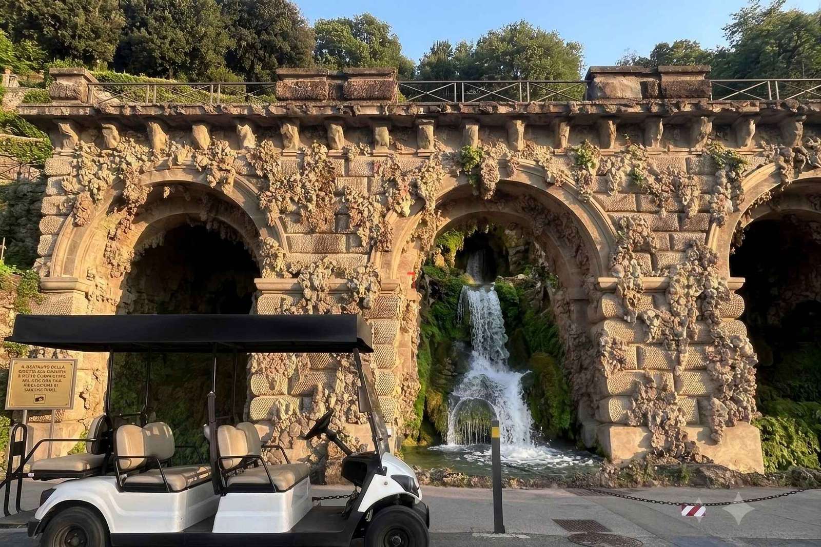 Tour in golf cart a Piazzale Michelangelo e San Miniato