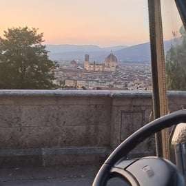Firenze: Tour guidato della città con il risciò