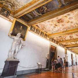 Firenze: Tour guidato degli Uffizi con biglietto d'ingresso prioritario