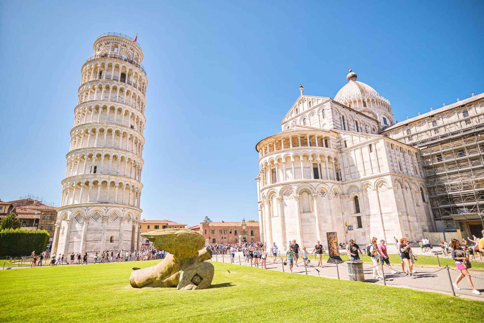 Da Firenze: Tour di un giorno a Pisa con Torre Pendente
